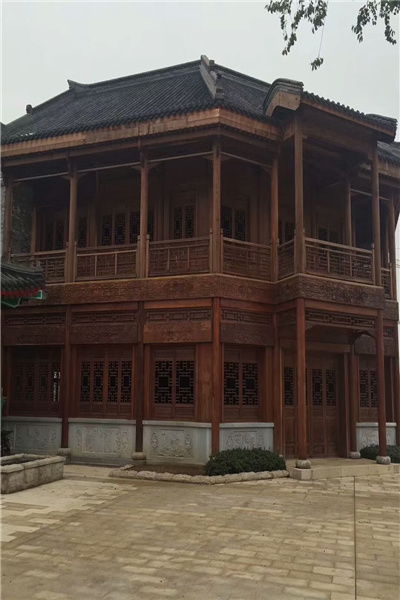 景觀木屋圖片 河南沅木古建 許昌景觀木屋